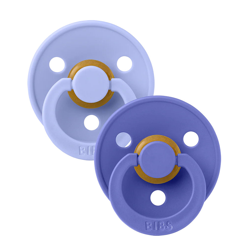 Colour Pacifier Round 2pk