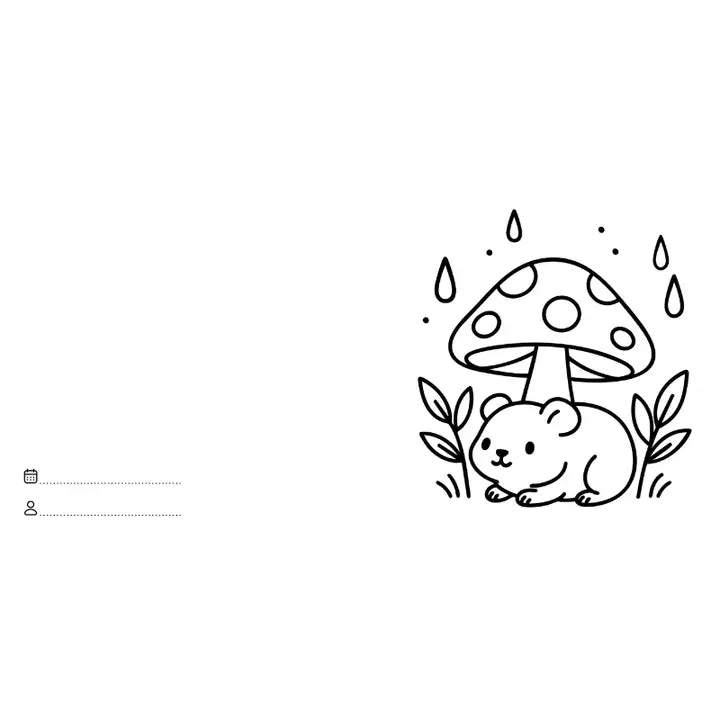 Colouring Book Square - Pets