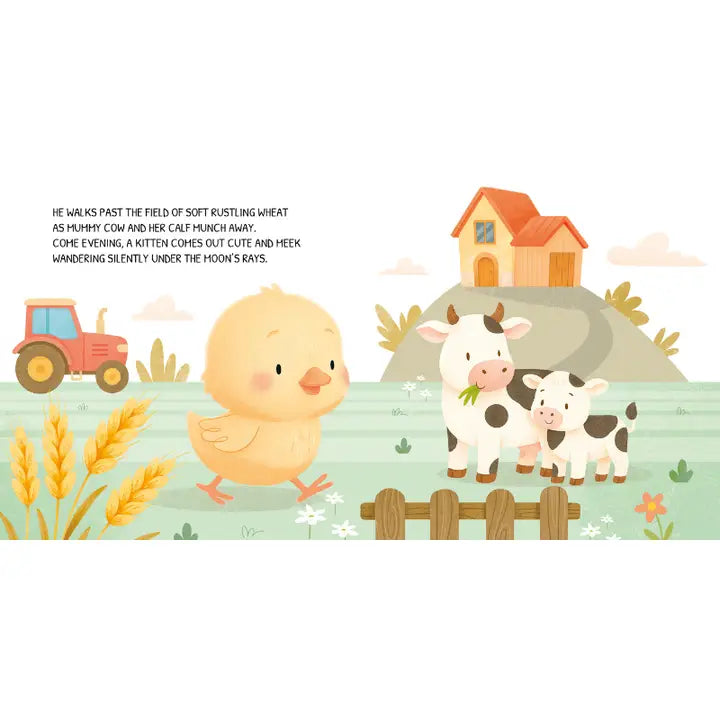 Board Book - Glow-in-The-Dark - the Farmyard