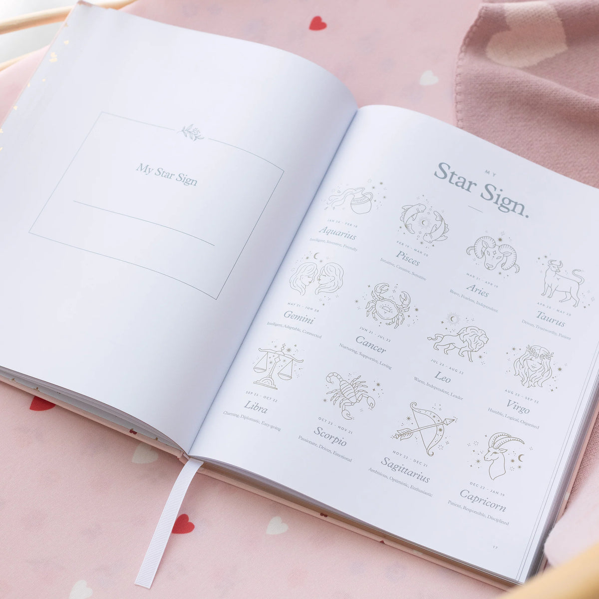 Baby Book Little Hearts