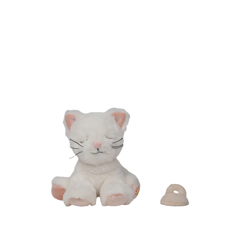 Olli Ella Binky Kitten Kiki White | Aster & Ruby
