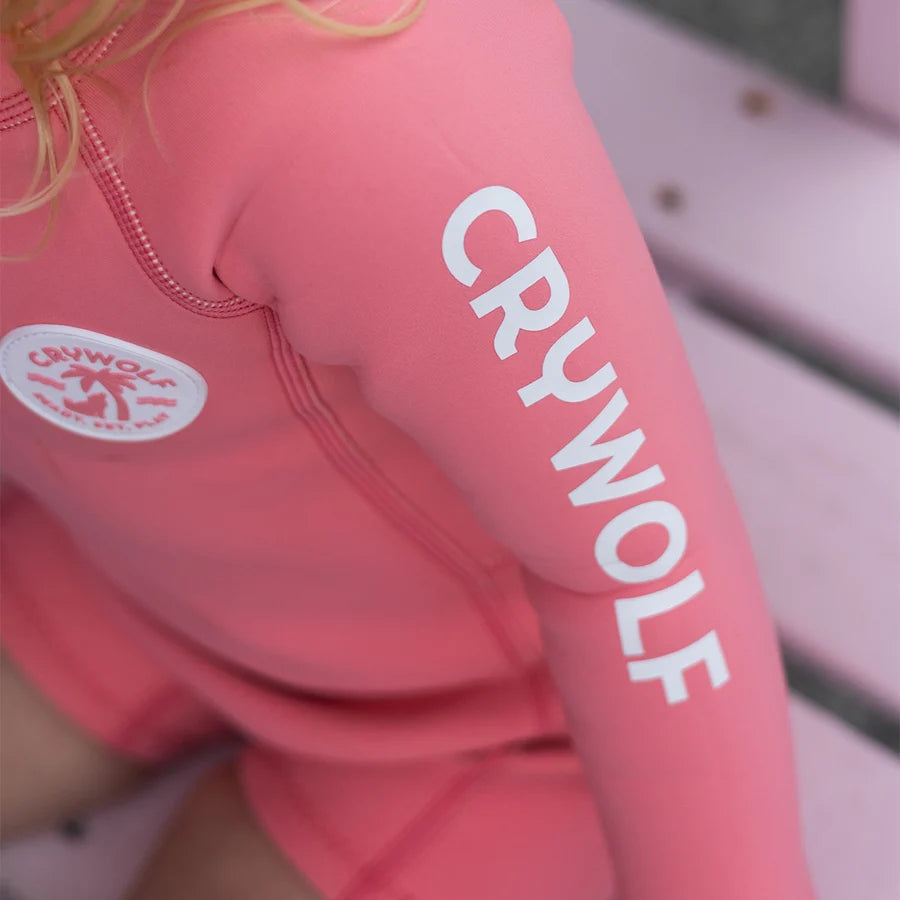 Long Sleeve Wetsuit – Flamingo Pink
