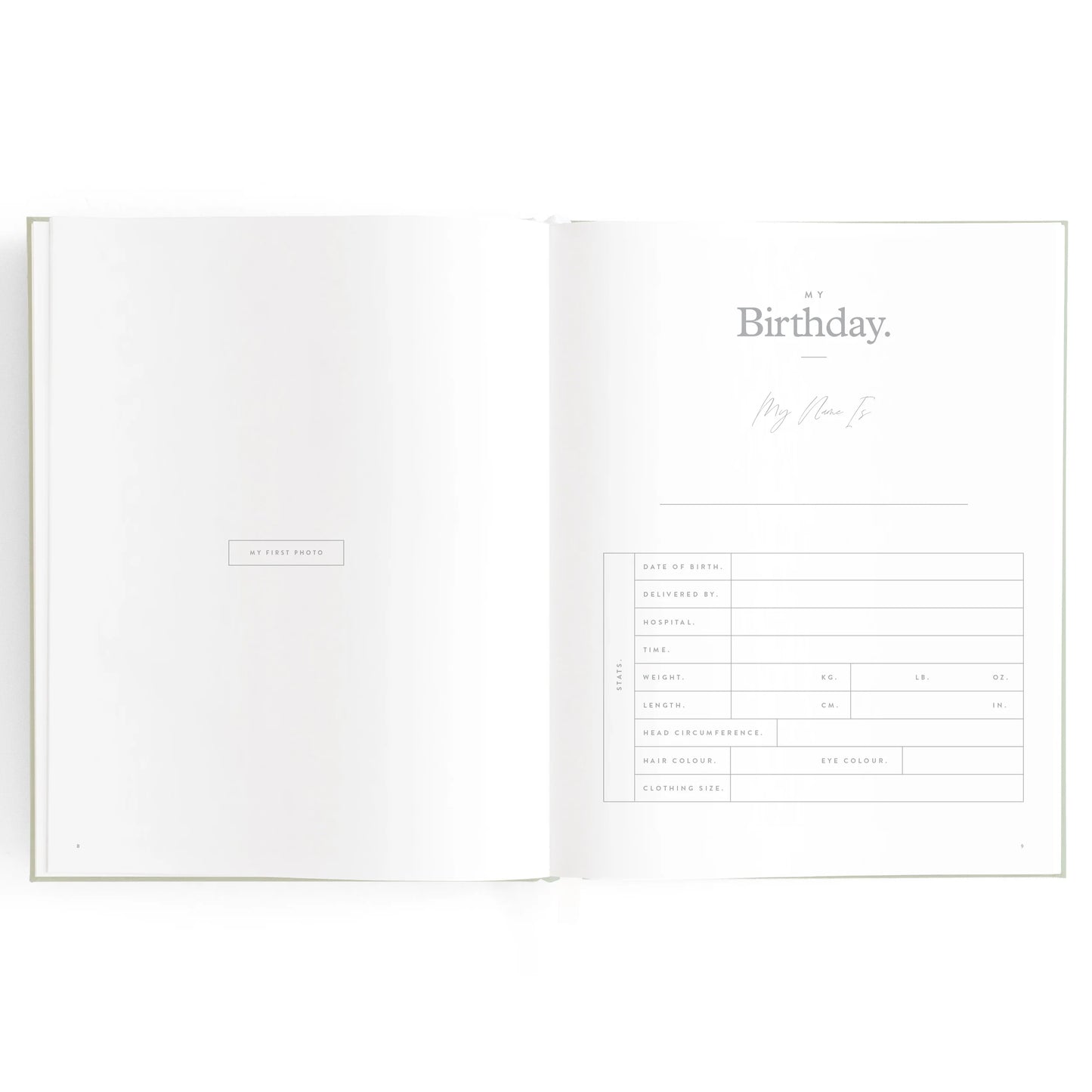 Baby Book Blue Ducks