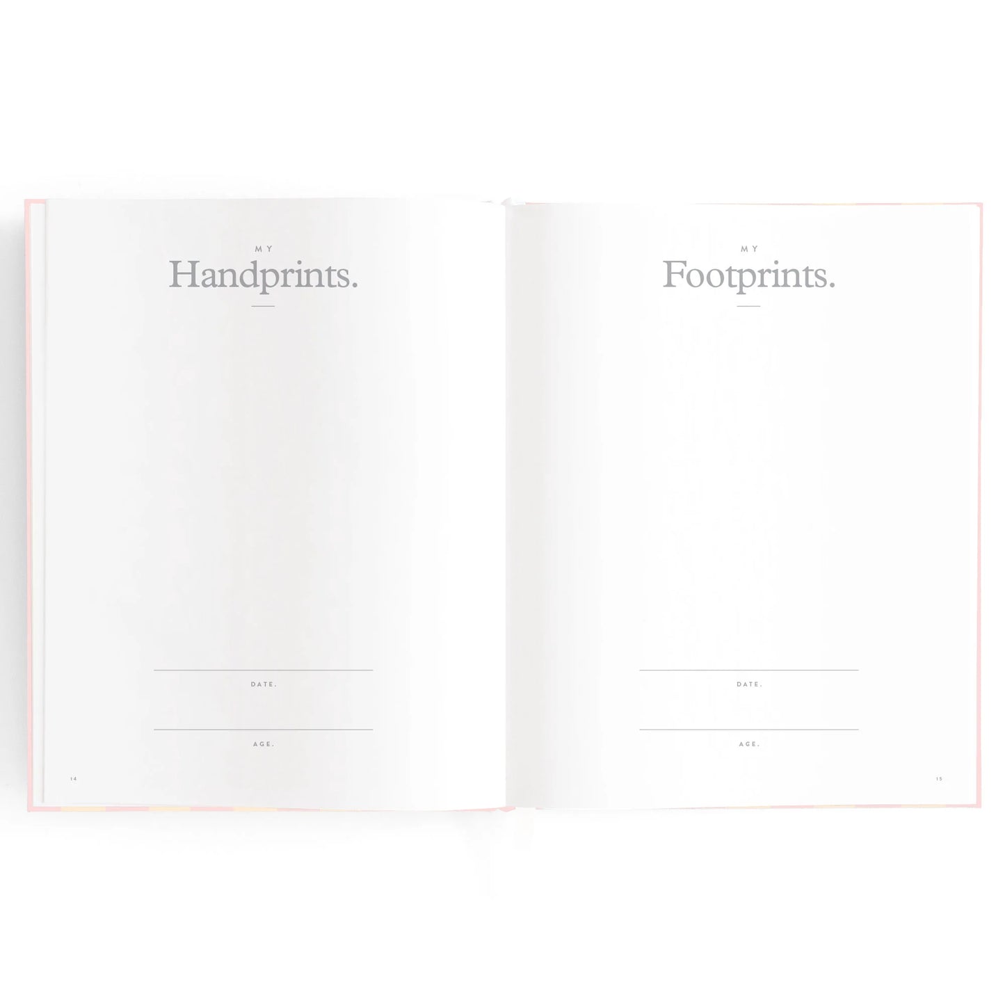 Baby Book Pink Ducks