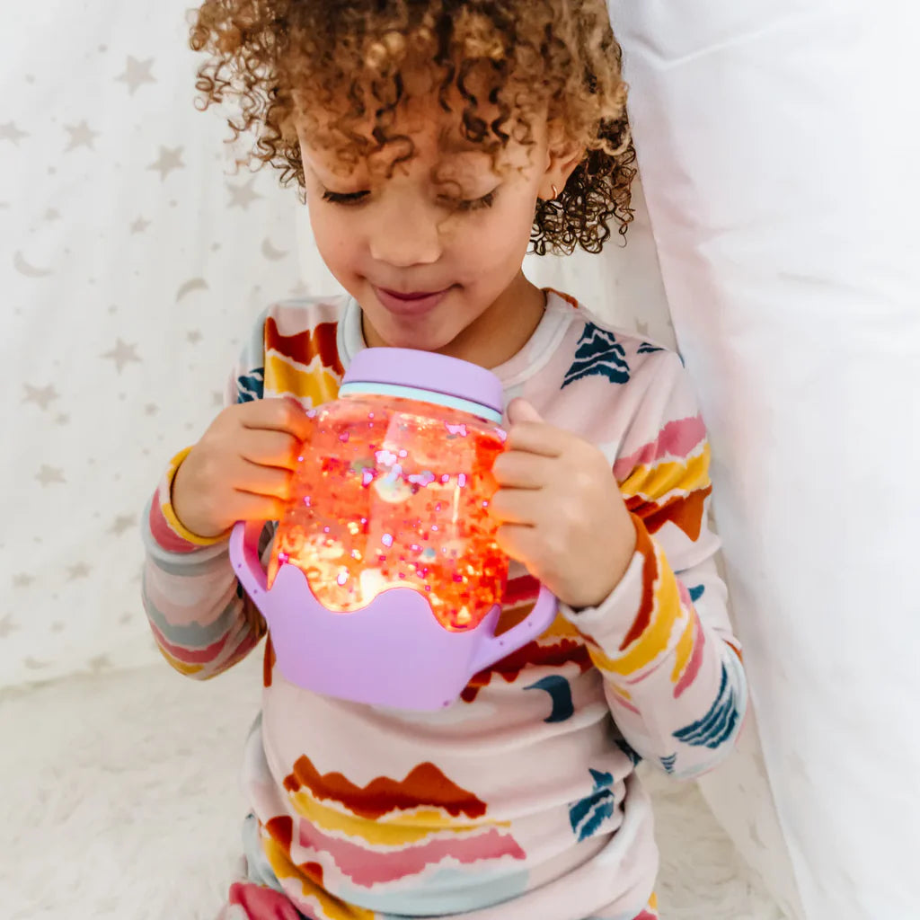Glo Pal Sensory Play Jar Purple