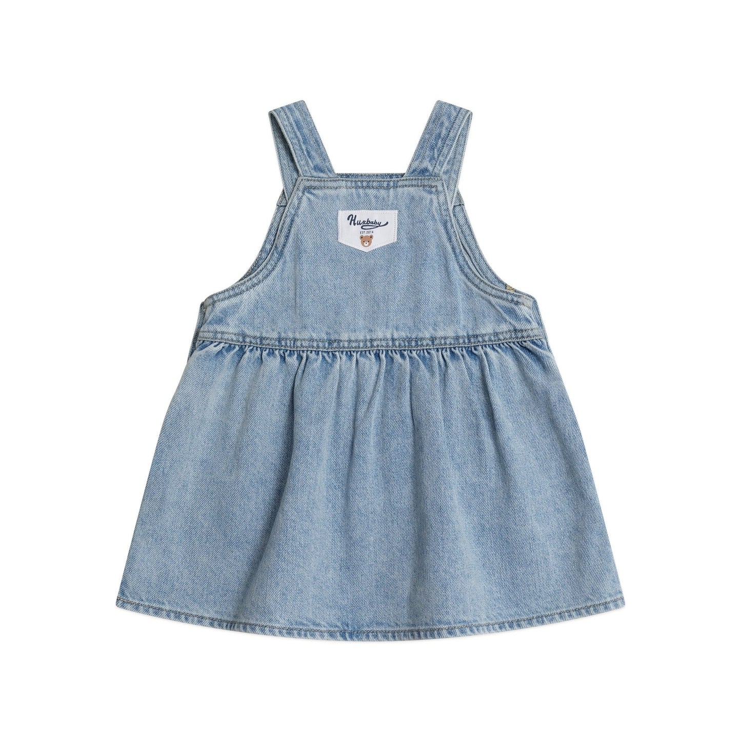 Huxbaby Dreamy Denim Pinafore Dress | Aster & Ruby