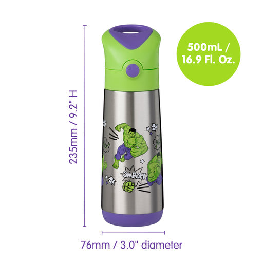 Marvel Hulk Insulated Drink Bottle 500mL