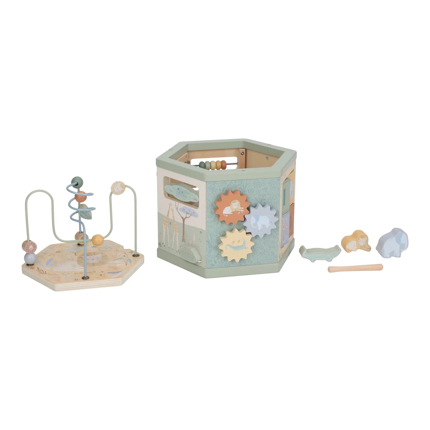 Wooden Activity Hexagon