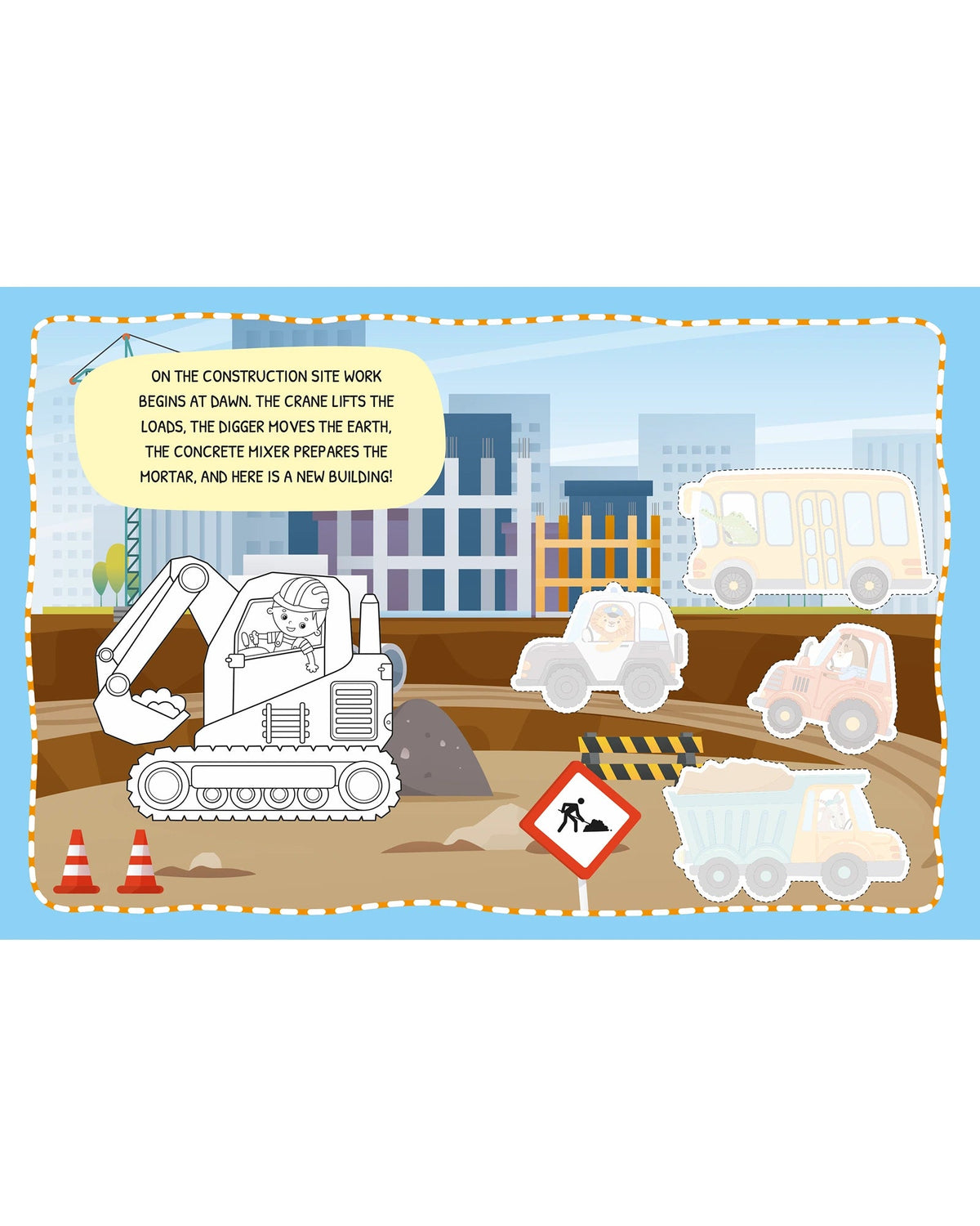 Sassi Mega Arts & Crafts Box – Vehicles | Aster & Ruby