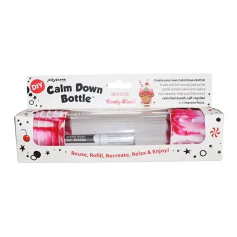 DIY Calm Down Bottle Candyland