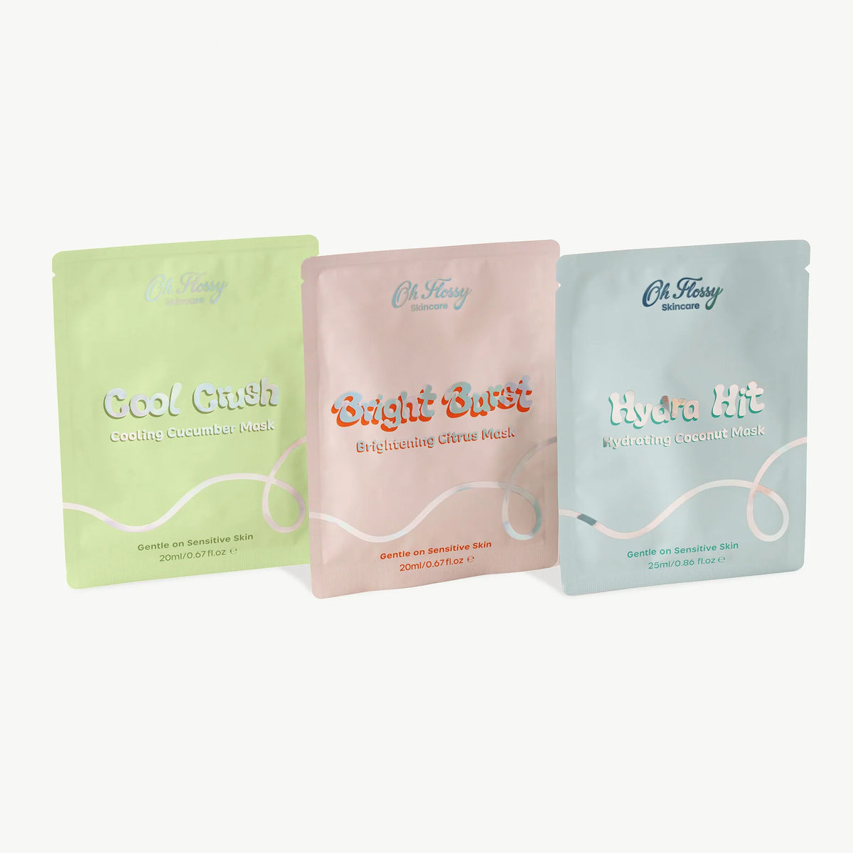 Skin Squad Sheet Mask Trio