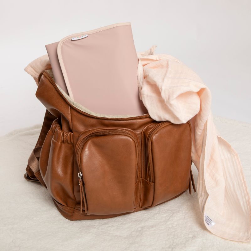 Recycled Changing Wallet - Pink lifestyle