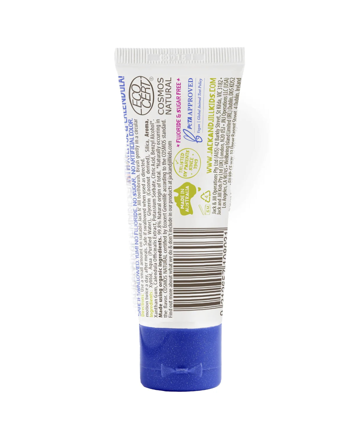 Natural Certified Toothpaste Bubblegum 50g