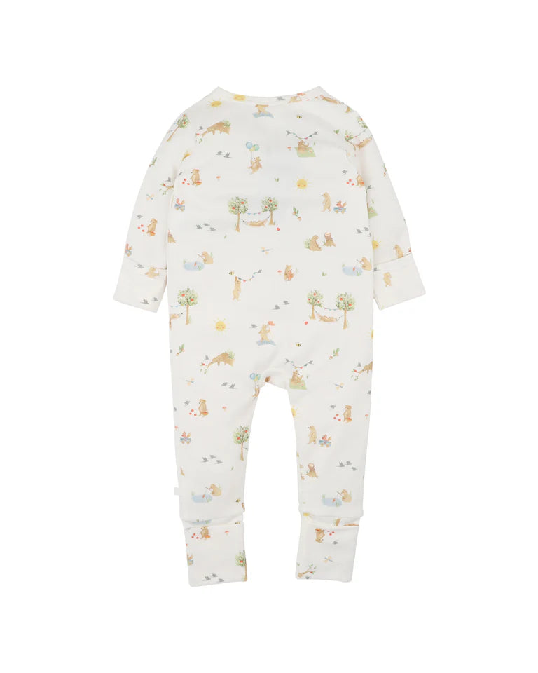 Bear Organic LS Zipsuit