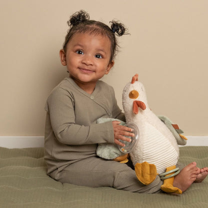 Soft Activity Chicken Plush Toy
