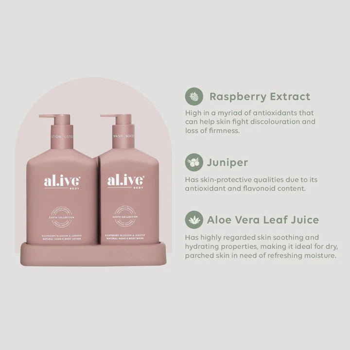 Al.ive Body Duo Raspberry Blossom & Juniper-Aster & Ruby