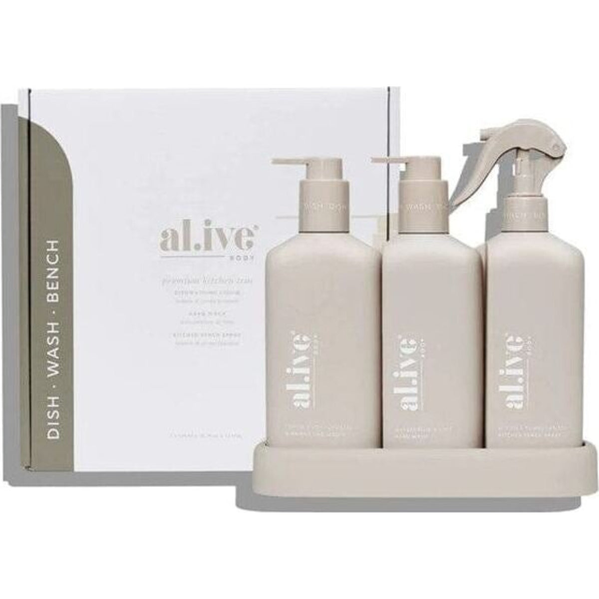 Al.ive Body Kitchen Trio Lemon & Pomegranate + Watermelon & Lime | Aster & Ruby