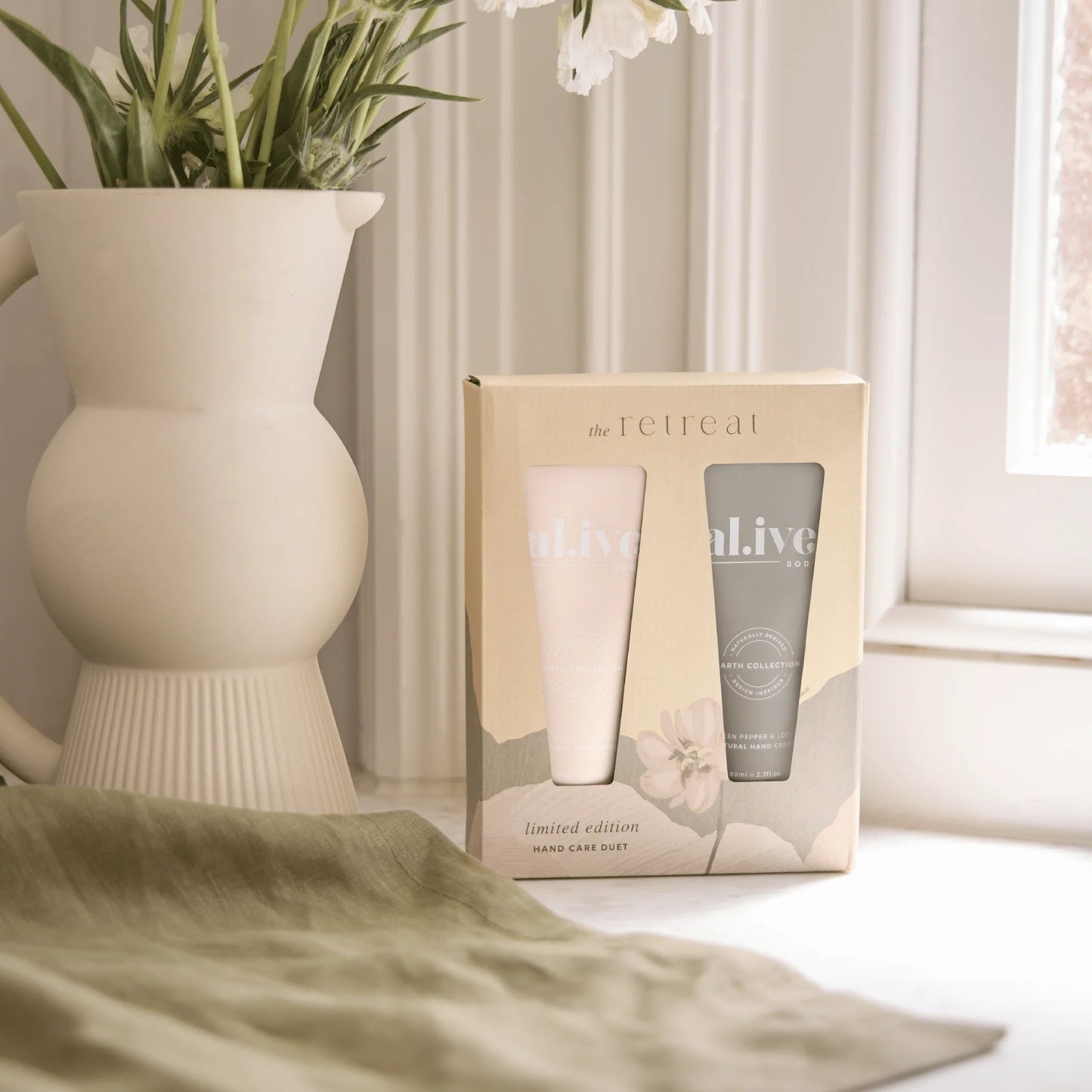 Applewood & Goji Berry + Green Pepper & Lotus Hand Care Duet - Aster & Ruby