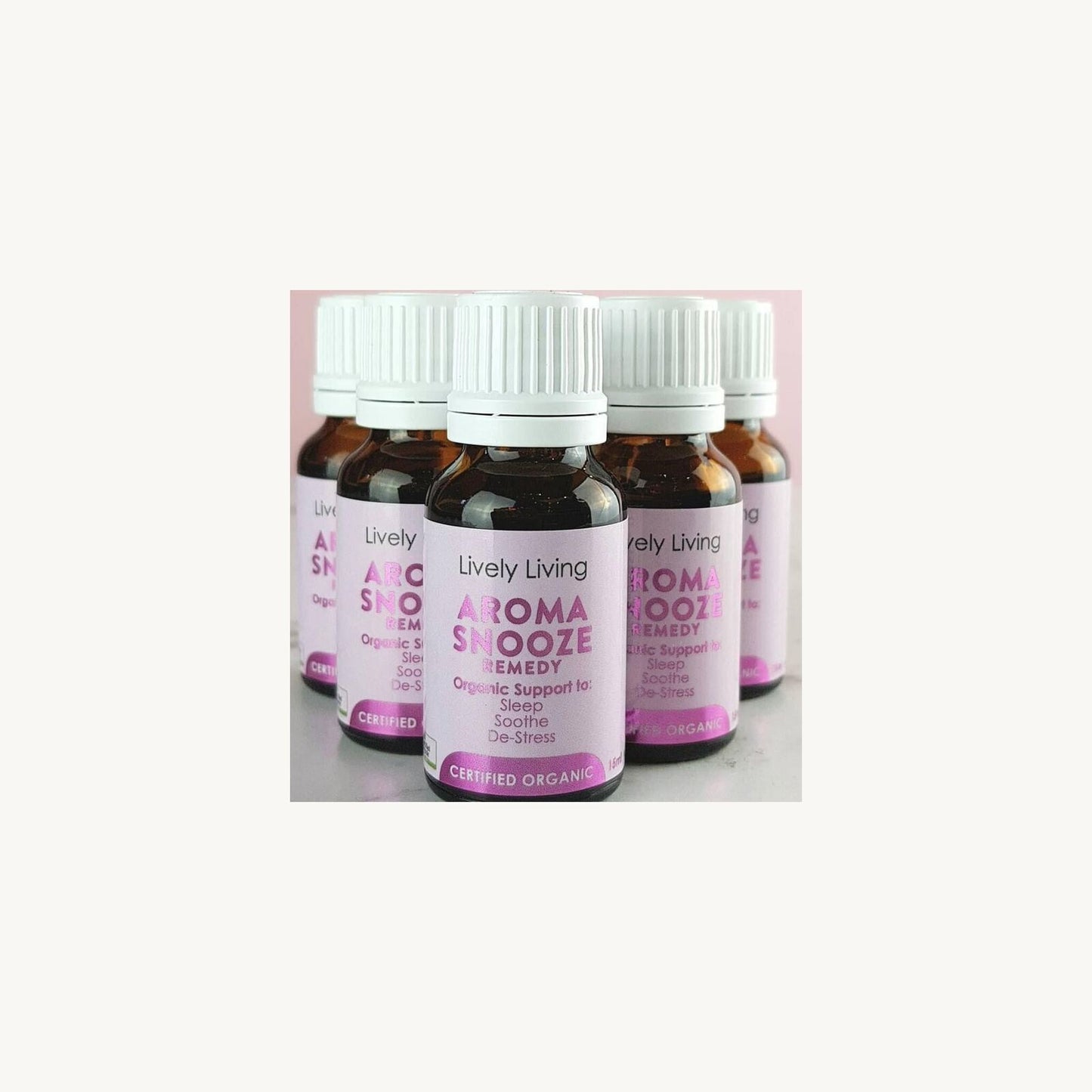 Lively Living Aroma Snooze Oil Blend 15ml | Aster & Ruby