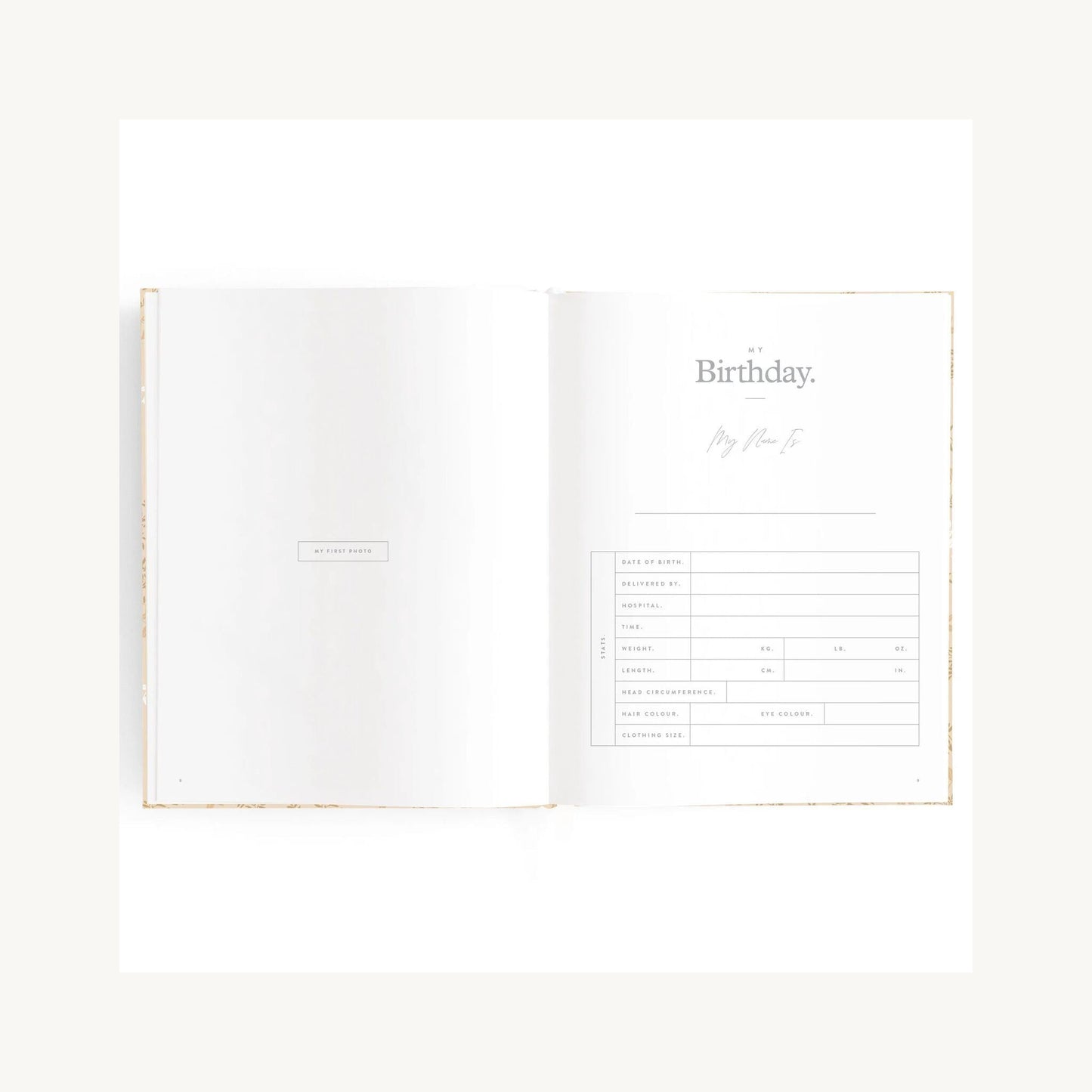 Fox & Fallow Baby Book Cedarwood | Aster & Ruby