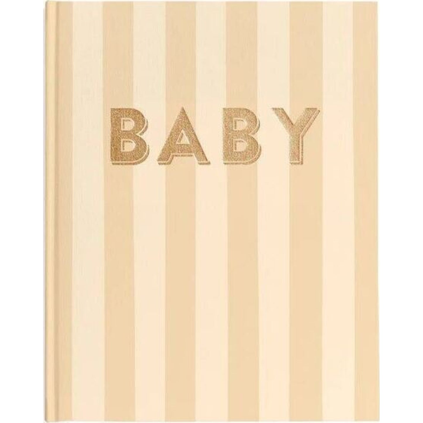 Fox & Fallow Baby Book Coffee Stripe | Aster & Ruby