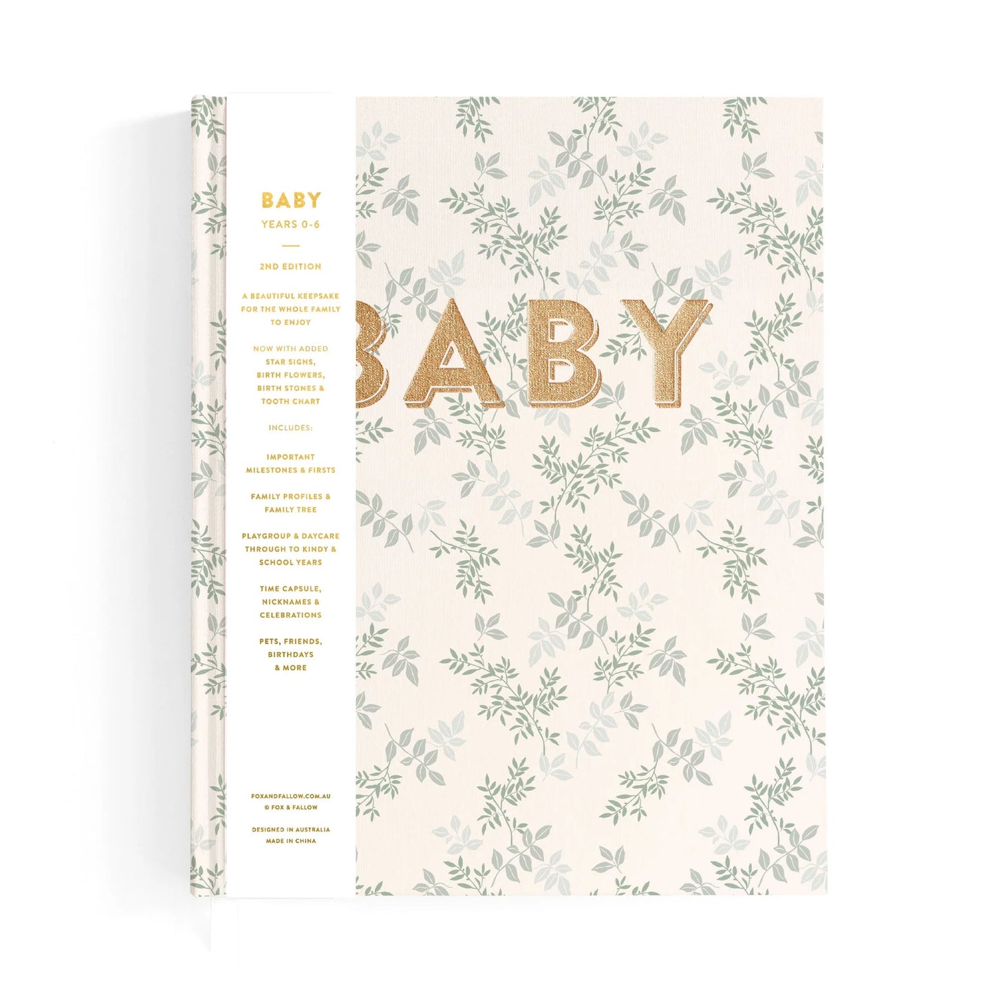 Baby Book Cypress - Aster & Ruby