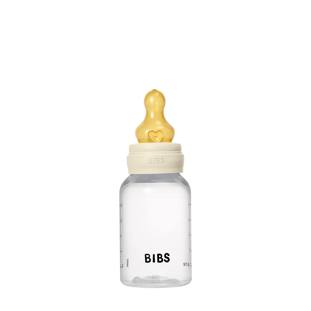 Baby Bottle Latex 150ml Slow Flow Ivory - Aster & Ruby