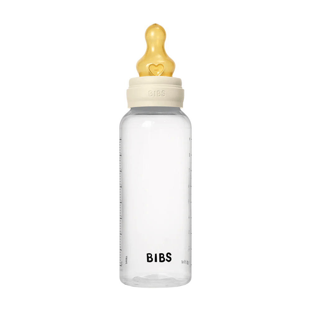 Baby Bottle Latex 270ml Medium Flow Ivory - Aster & Ruby