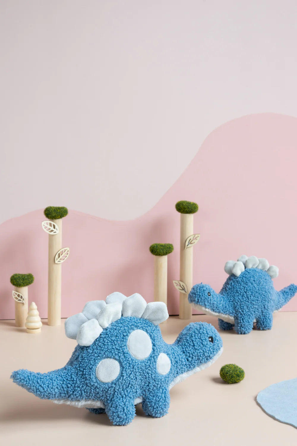 Stu the Stegosaurus - Blue