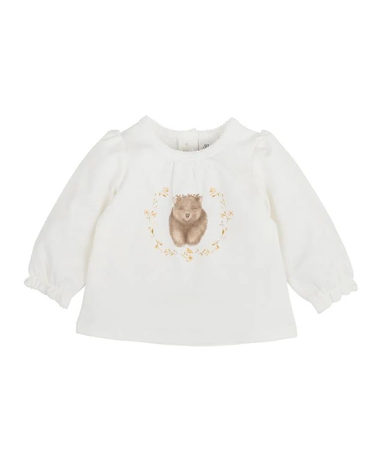 Bailey Wombat Tee - Aster & Ruby