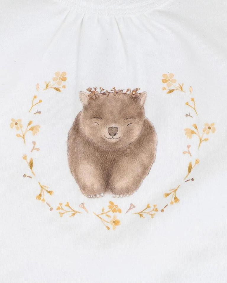 Bailey Wombat Tee - Aster & Ruby