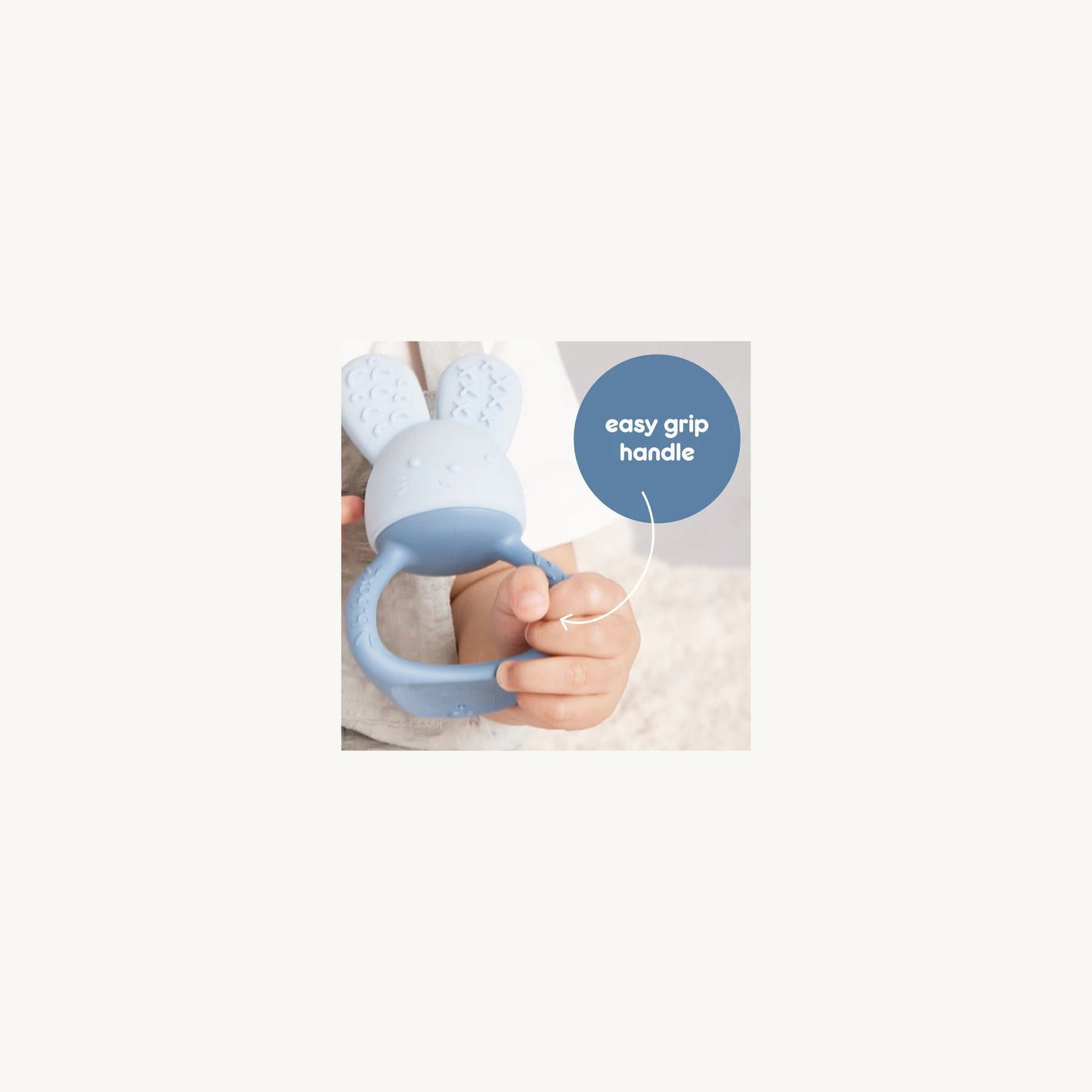 b.box Chill & Fill Teether Lullaby Blue | Aster & Ruby