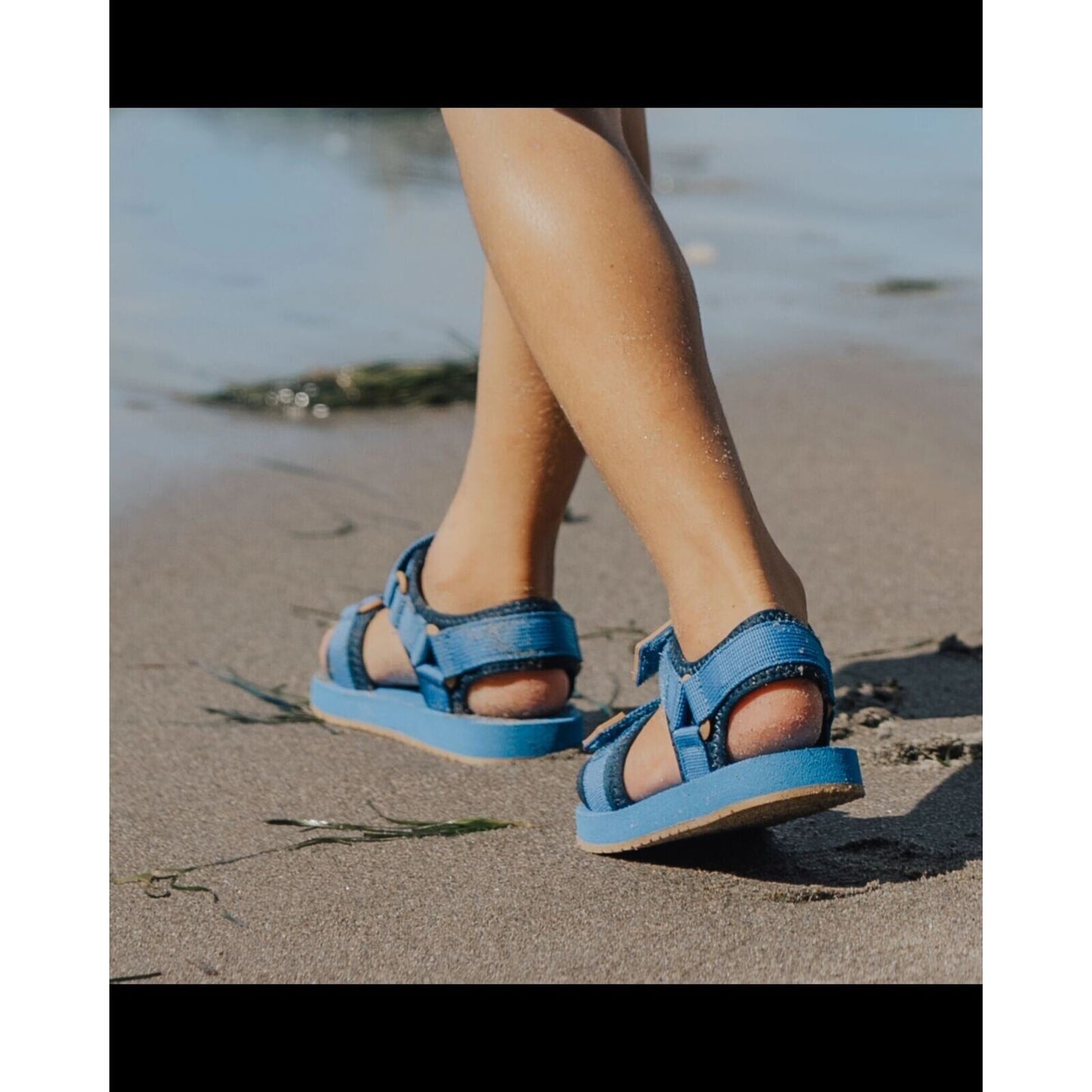 Crywolf Beach Sandal Deep Sea | Aster & Ruby