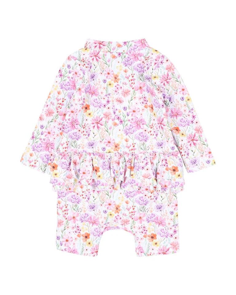 Bebe LS Rash Suit - Nadia Print - Aster & Ruby