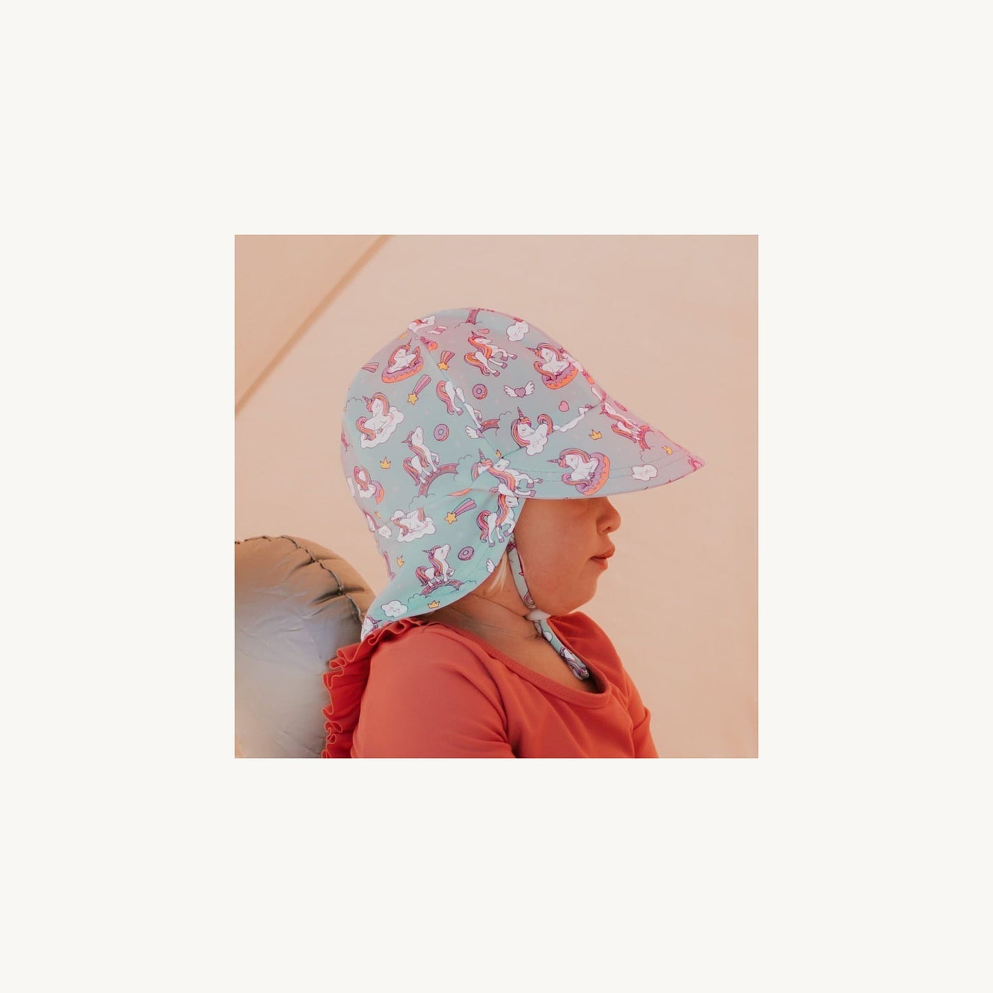 Bedhead Bedhead Kids Swim Legionnaire Beach Hat - Unicorn | Aster & Ruby