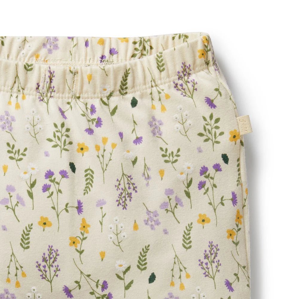 Bella Floral Organic Legging - Aster & Ruby