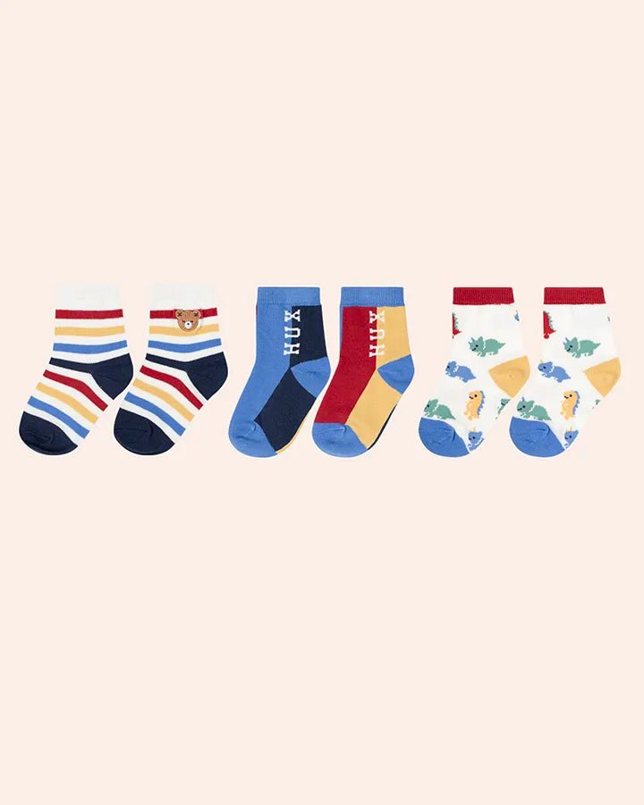 Best Socks Ever 3 Pack Primary - Aster & Ruby
