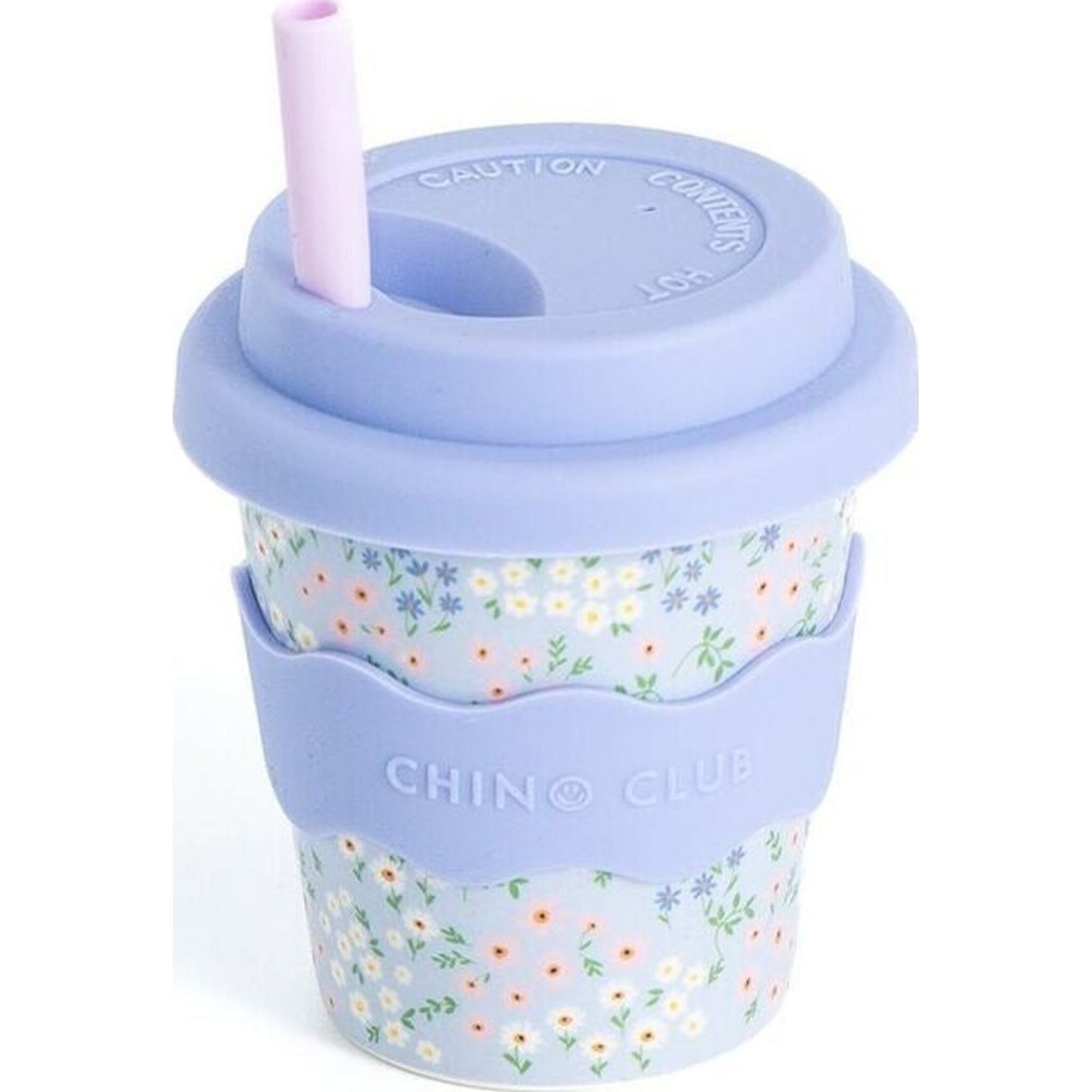 Chino Club Blue Floral Cup 4oz | Aster & Ruby