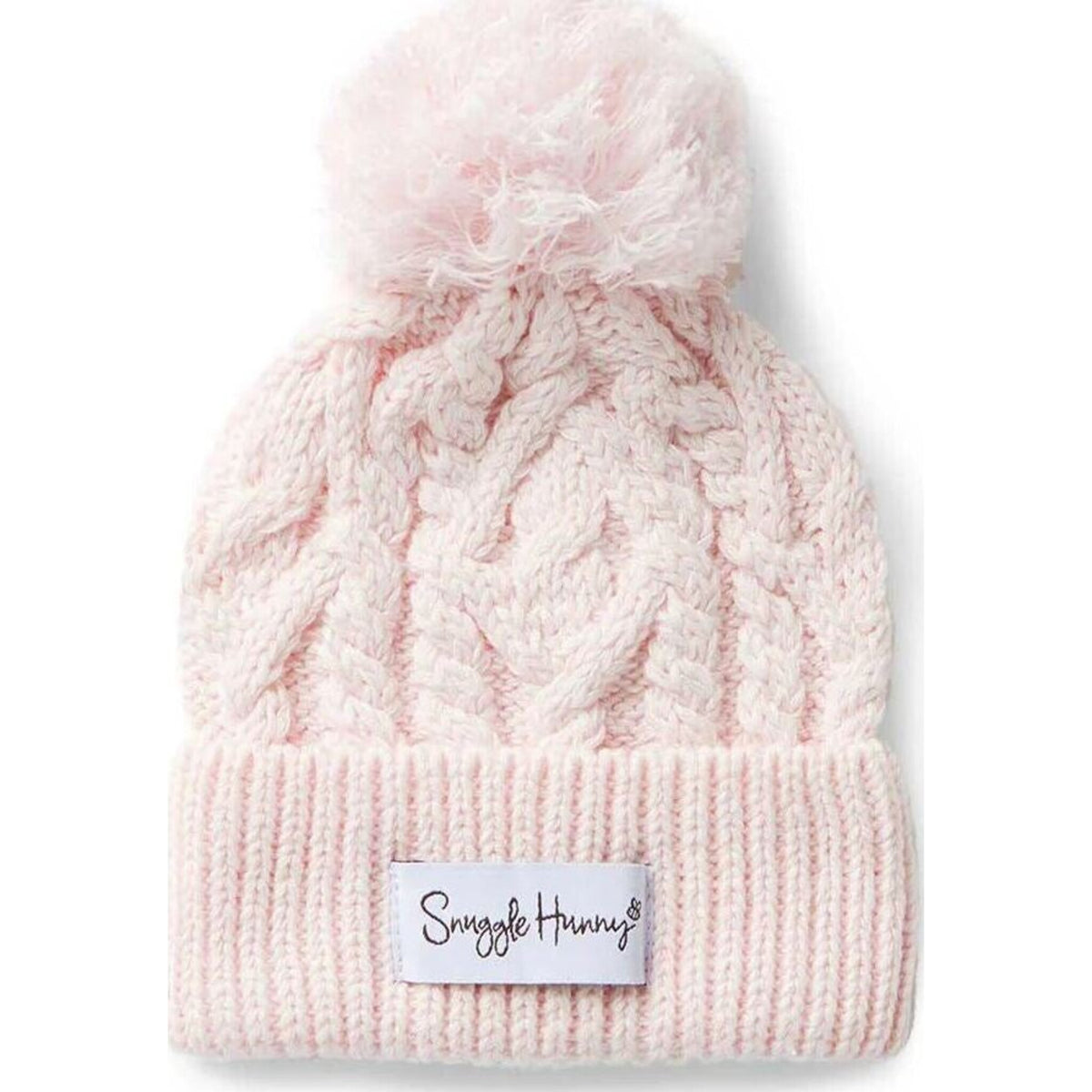 Snuggle Hunny Kids Blush Pink Organic Baby Knit Beanie | Aster & Ruby