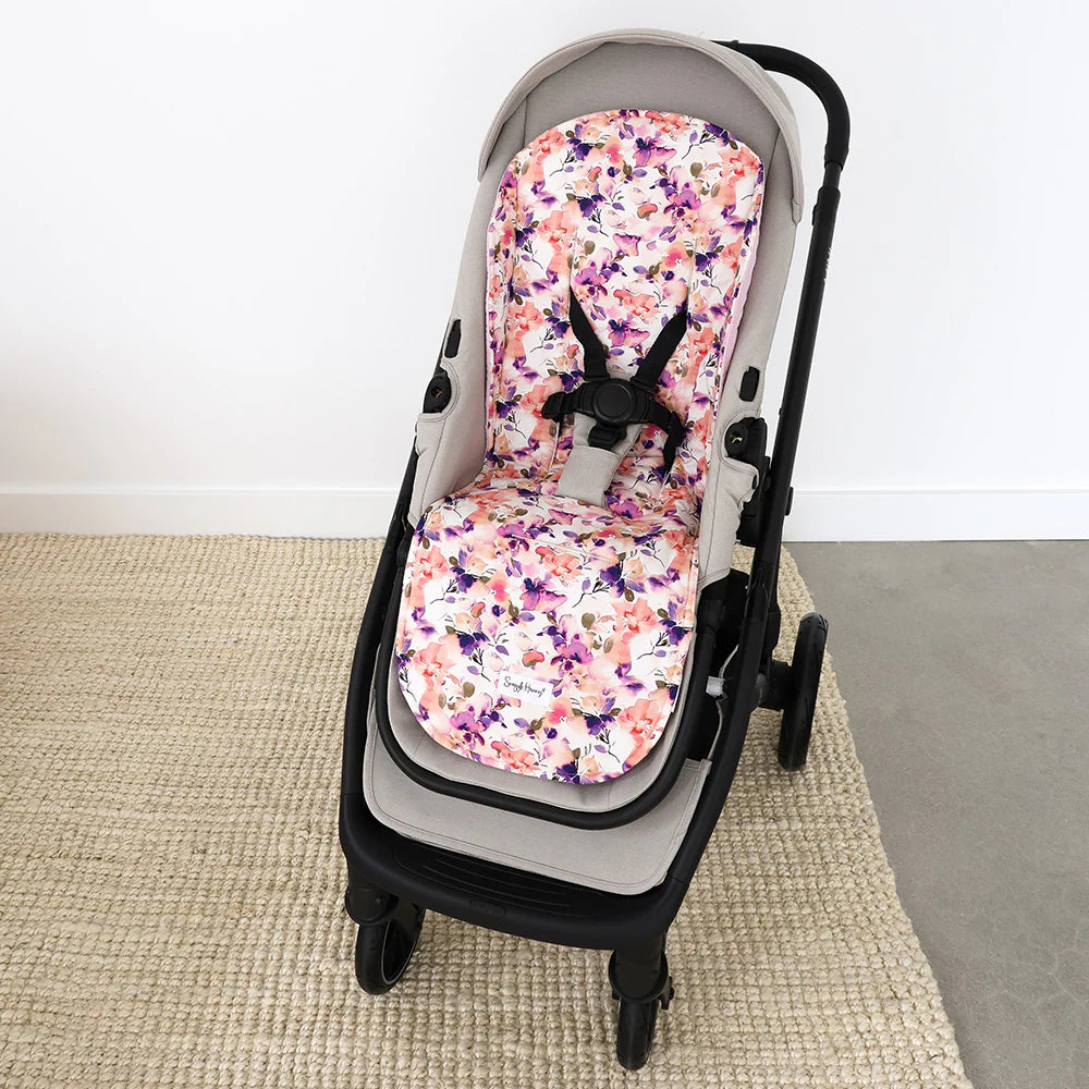 Universal Organic Pram Liner Blushing Beauty