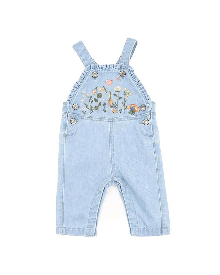 Botanica Embroided Overalls - Aster & Ruby