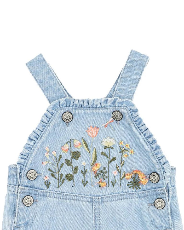 Botanica Embroided Overalls - Aster & Ruby