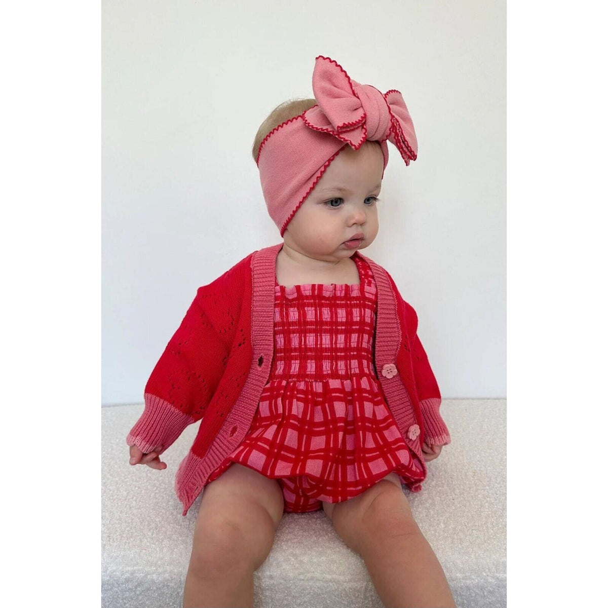 Ziggy Lou CARDIGAN | SCARLET | Aster & Ruby