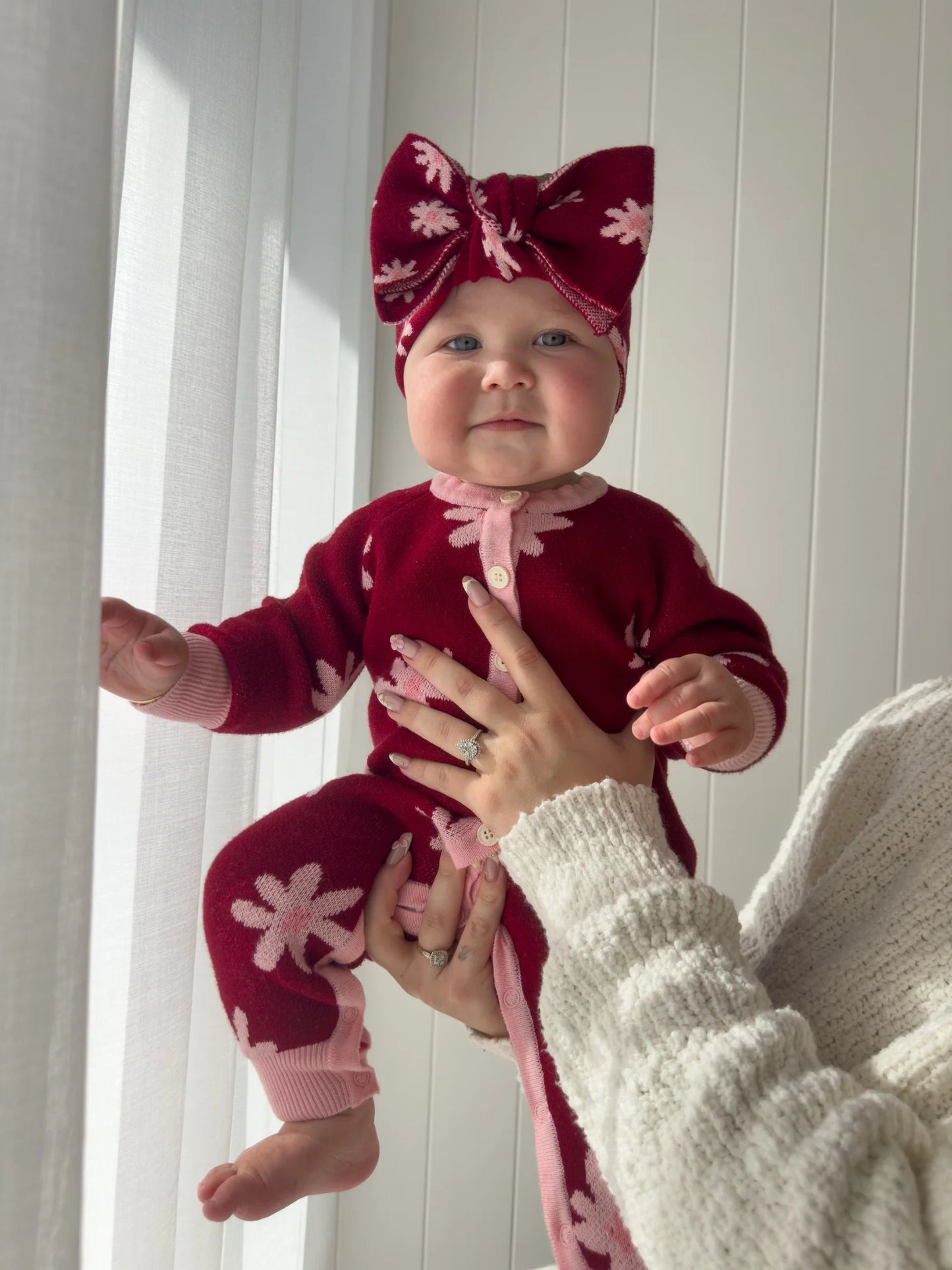 CLASSIC KNIT ROMPER | LOLA - Aster & Ruby