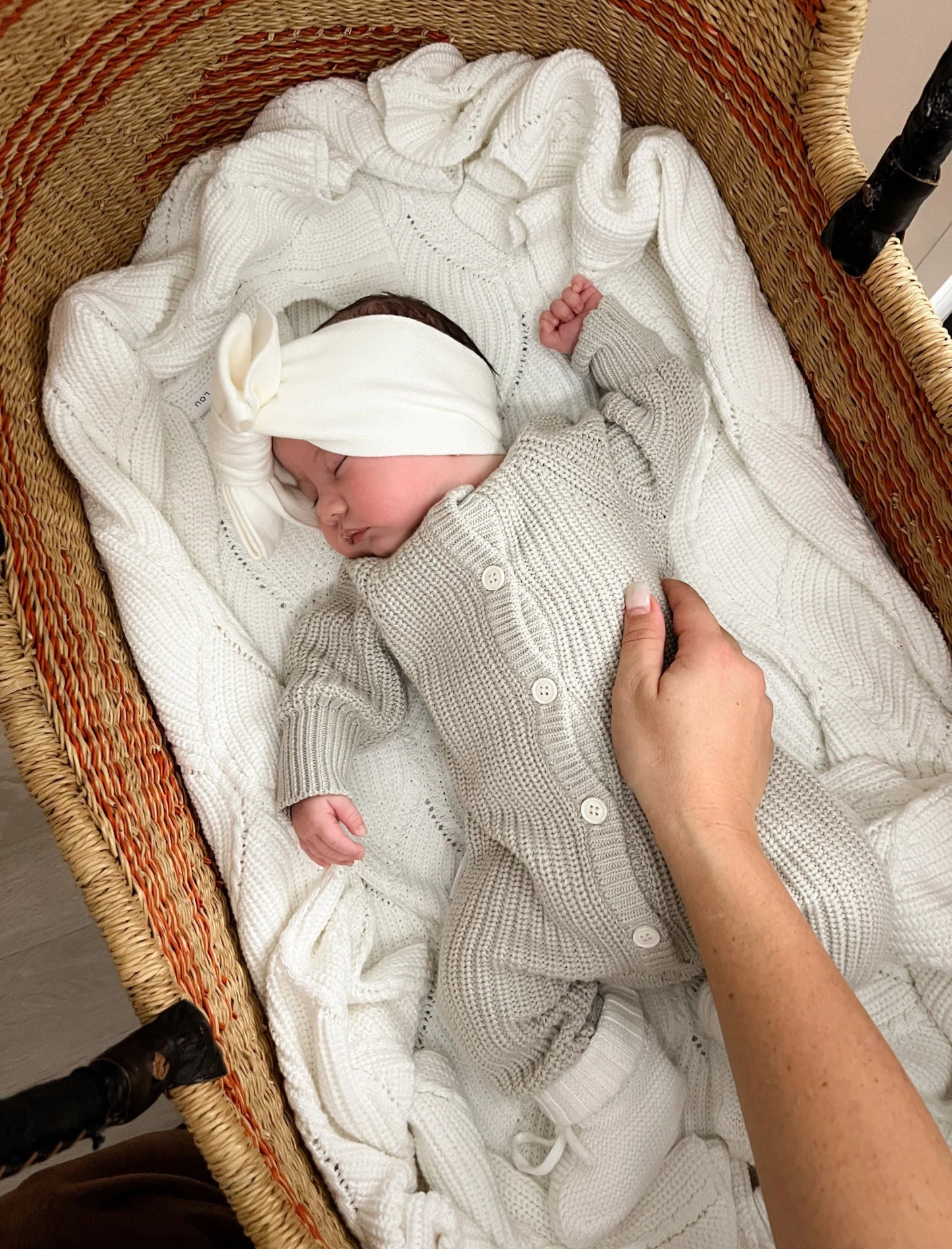 CLASSIC KNIT ROMPER | MOSS - Aster & Ruby