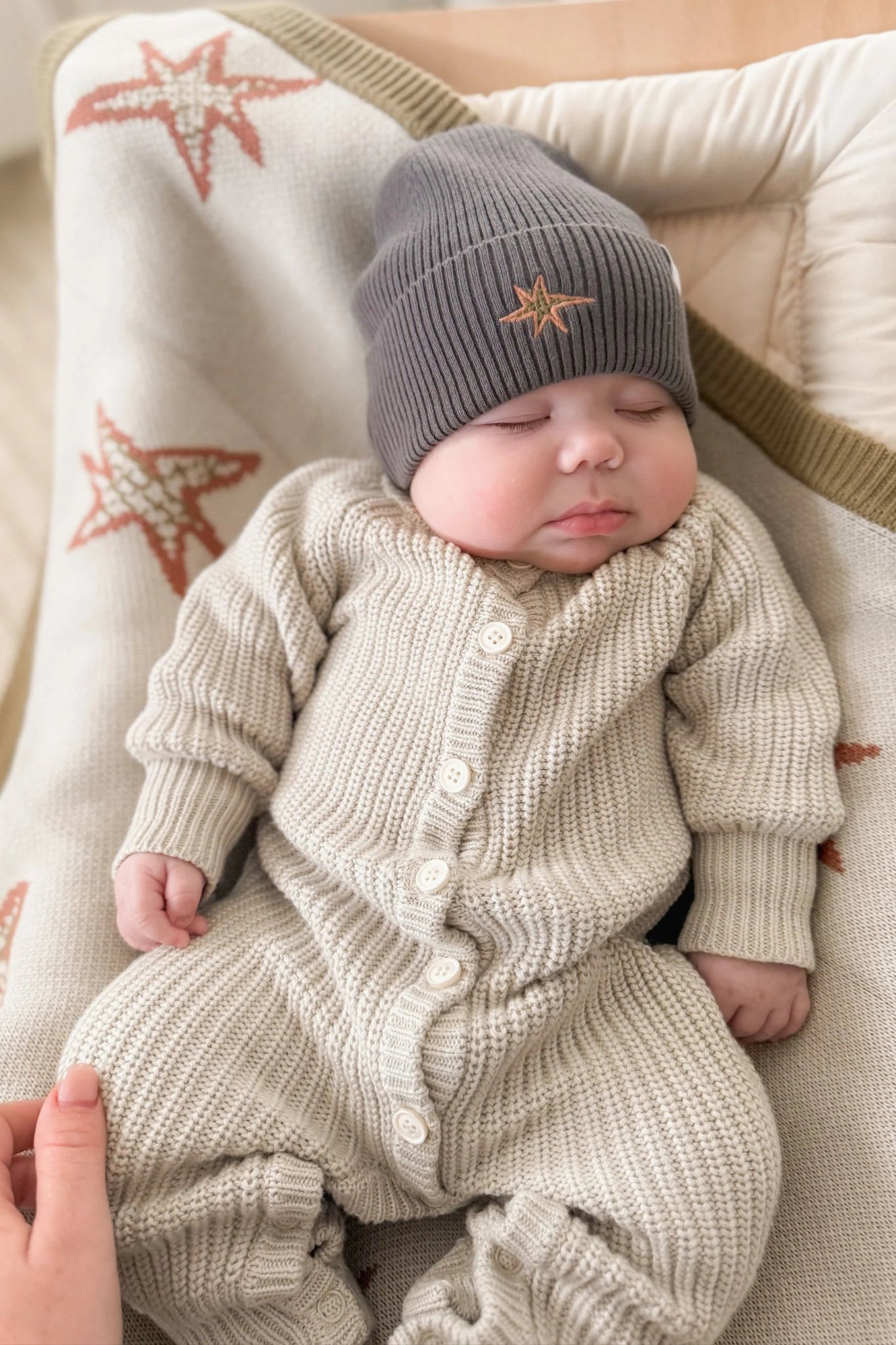 CLASSIC KNIT ROMPER | MOSS - Aster & Ruby