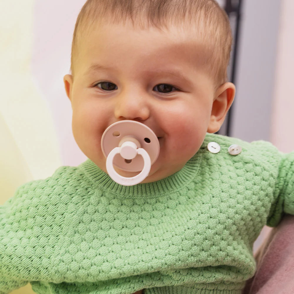 BIBS Pacifier Fusion Colour Blush/Woodchuck Mix | Aster & Ruby