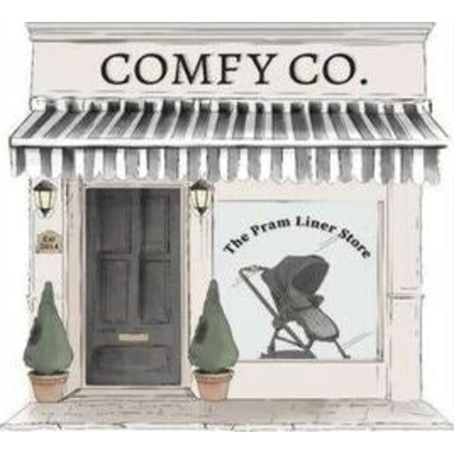 Comfy Co. Pram Liner | Aster & Ruby