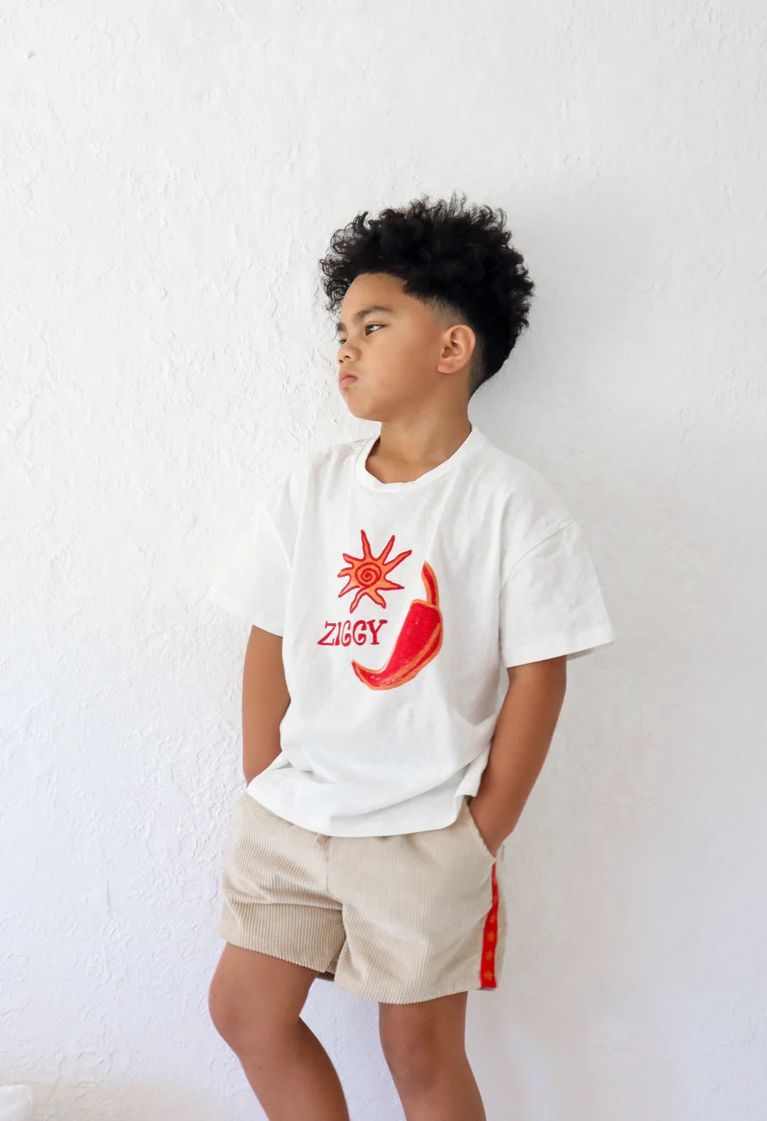 Cord Shorts | Chilli - Aster & Ruby