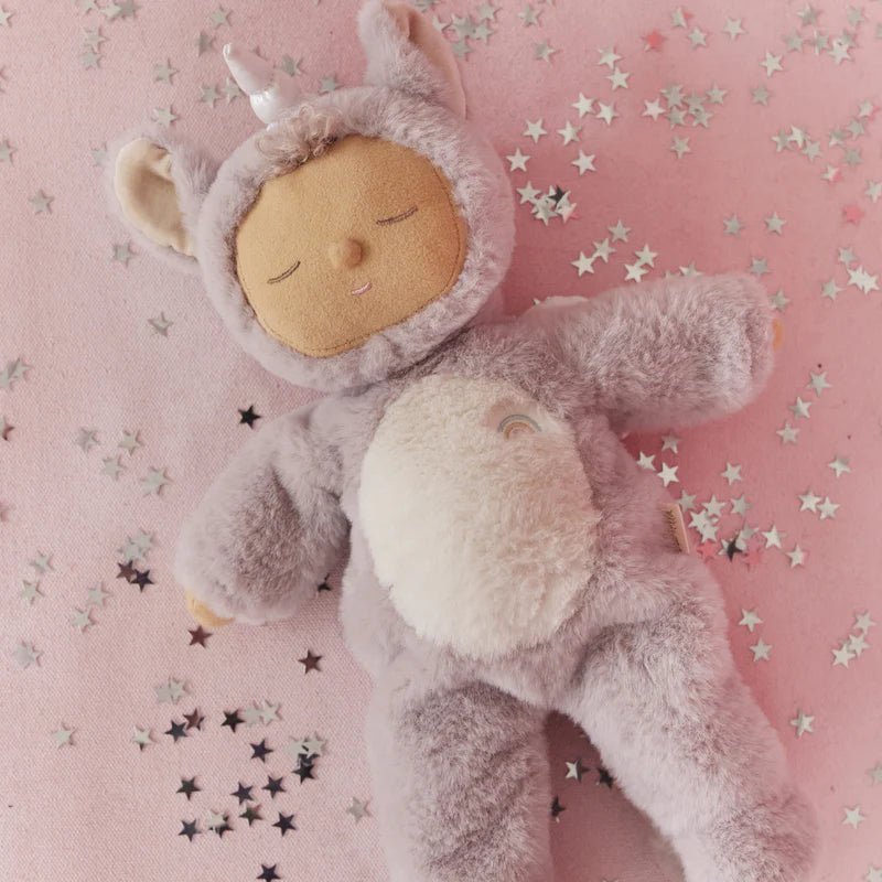 Cozy Dinkums Unicorn Sweetpea Lilac - Aster & Ruby